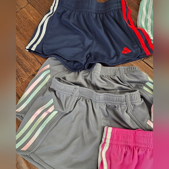 Adidas Youth Girls Soccer Track Mesh Shorts Sz Small (7-8) EUC Various Colors - Picture 3 of 11